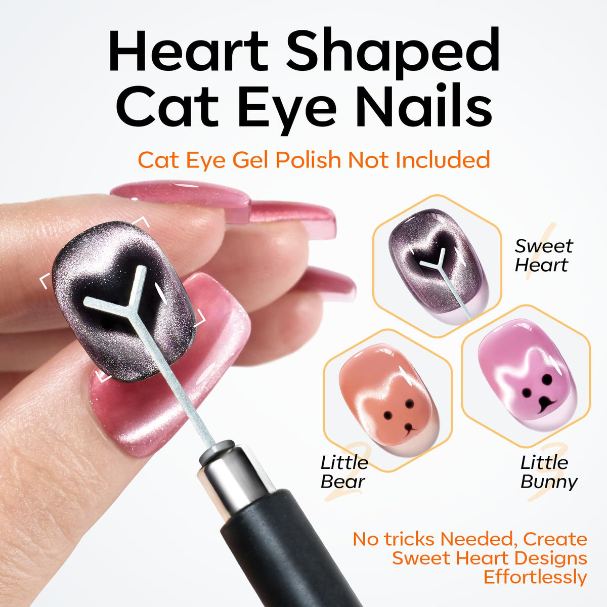 modelones Cat Eye Magnet Tool stripe design