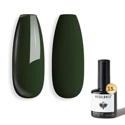 modelones Chameleon Gel Nail Polish Emerald Green front view