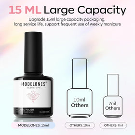 modelones Chrome Gel Nail Polish bottle with packaging