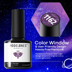 modelones Classic Black Gel in the nail polish set