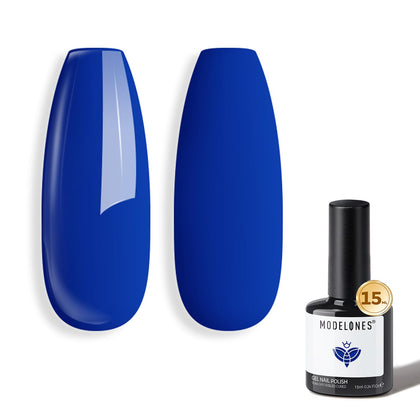 modelones Cobalt Blue Gel Nail Polish 15ML front view