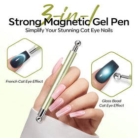 modelones Detachable Liner Nail Brush close-up