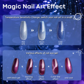 modelones Diamond Shiny Powder Gel with applicator