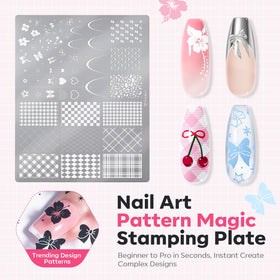modelones dual-end nail art brush and scraper