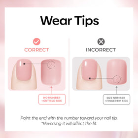 modelones extra short press on nails in packaging