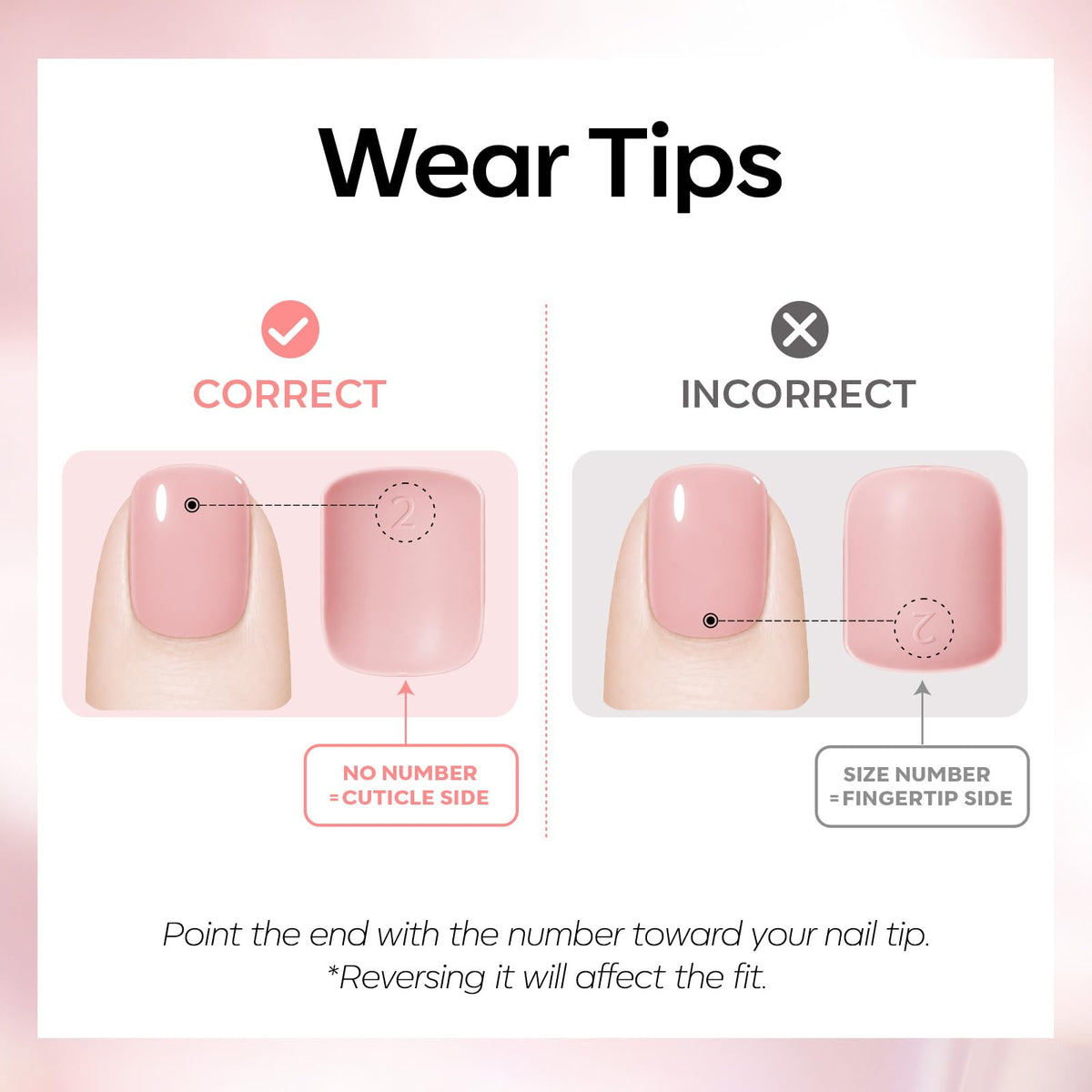 modelones Extra Short Press on Nails Plum Jelly with adhesive tabs