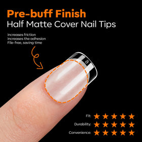 Modelones Extra Short Square Nail Tips in a nail art setup