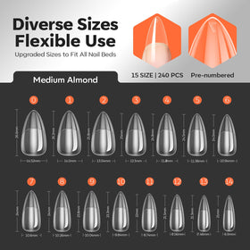 modelones Gel Nail Kit with all components displayed