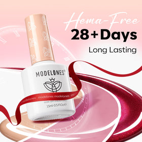 modelones Gel Nail Polish bottles with a nail art brush