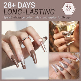 modelones Gel Nail Polish brush and application