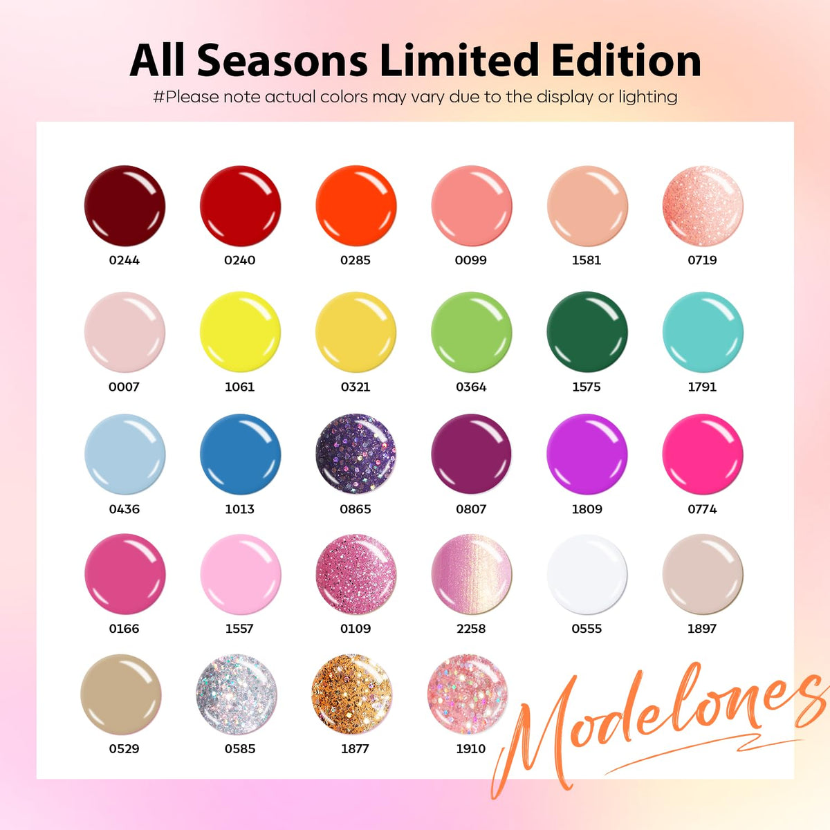 modelones Gel Nail Polish brush for easy application