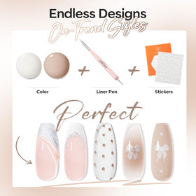 modelones Gel Nail Polish brush for easy application