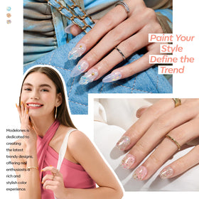 modelones Gel Nail Polish brush for easy application
