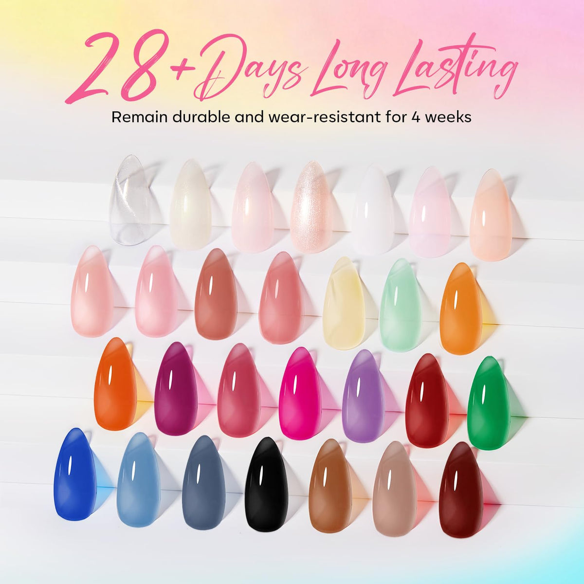modelones gel nail polish brush for smooth application