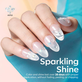 modelones Gel Nail Polish close-up of glitter shades