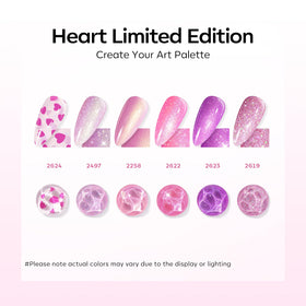 modelones Gel Nail Polish in pink and purple shades