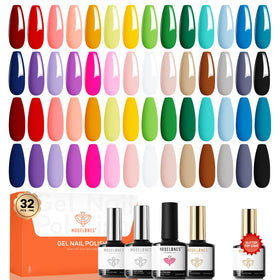 modelones Gel Nail Polish Set 32PCS front view with assorted colours