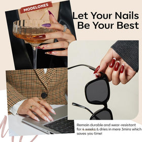 modelones Gel Nail Polish Set displaying various shades