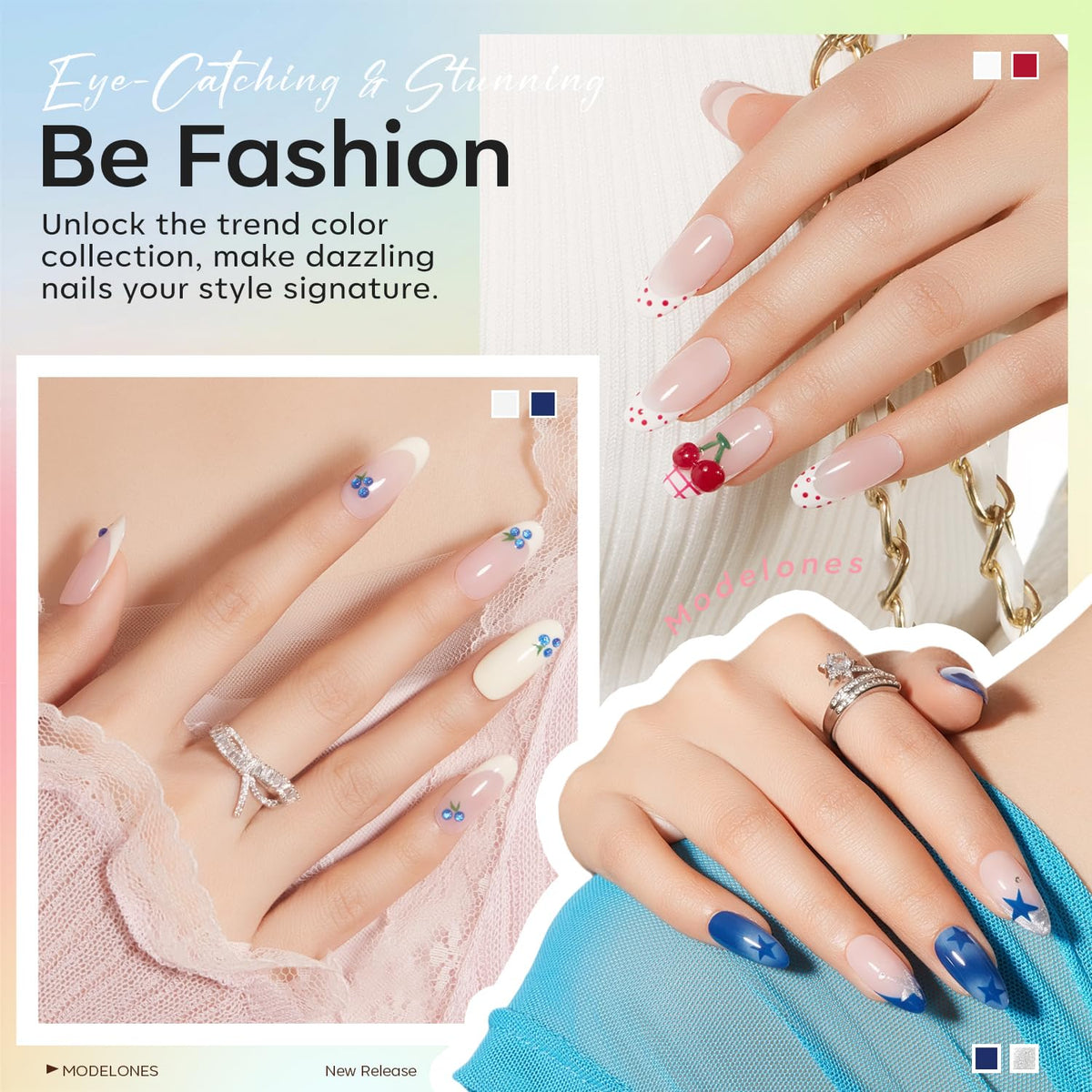 modelones Gel Nail Polish Set in a lifestyle setting