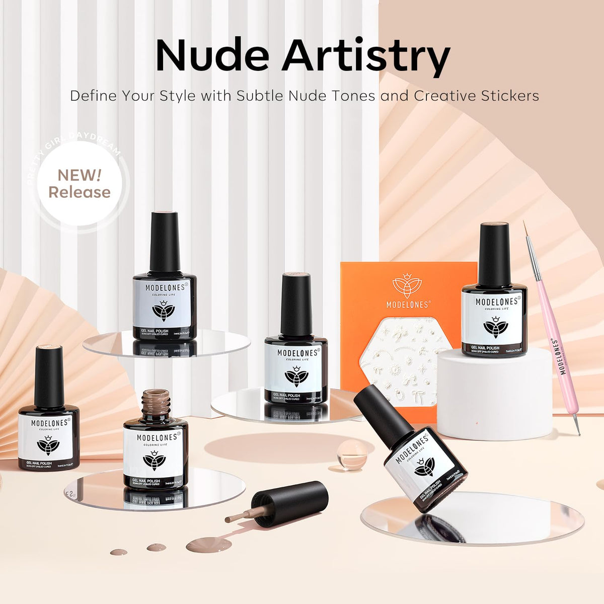 modelones Gel Nail Polish set packaging