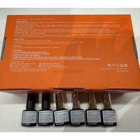 modelones Gel Nail Polish Set packaging and contents