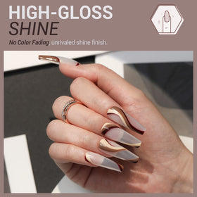 modelones Gel Nail Polish Set showing all 6 colours