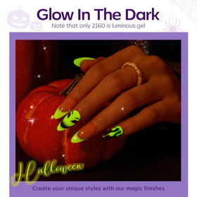 modelones Gel Nail Polish Set showing purple neon polish bottle