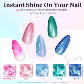 modelones Gel Nail Polish vibrant green colour