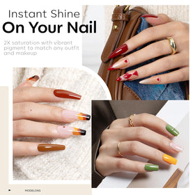 modelones Gel Nail Polish with easy application brush