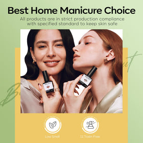 modelones gel polish application on nails