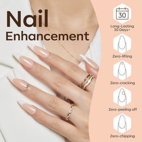modelones Gel Polish Builder Nail Set showcasing nail art designs