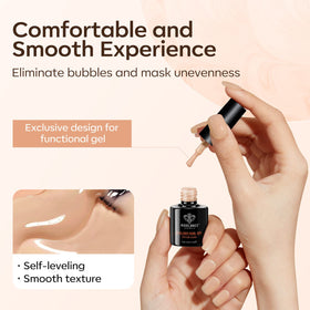 modelones Gel Polish Builder Nail Set with UV lamp for curing