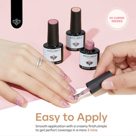 modelones Gel Polish Nail Kit application brush