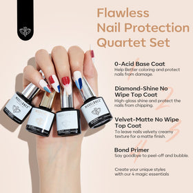 modelones Gel Polish Nail Kit set with nail art tools