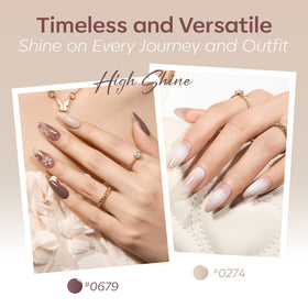 modelones gel polish set displayed with nail art tools