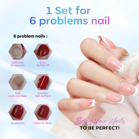 modelones Gel Top Coat 15ml bottle