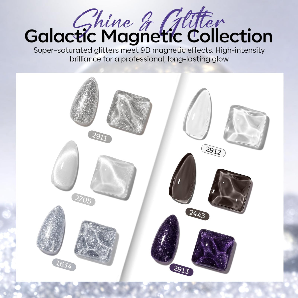 modelones jelly black gel polish bottle side view
