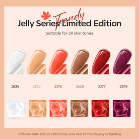 modelones jelly gel nail polish brush for easy application