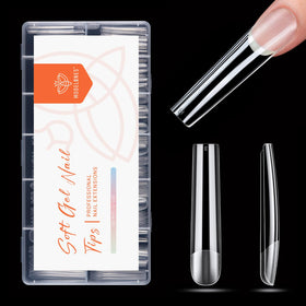 Modelones Long Square Nail Tips packaging front view