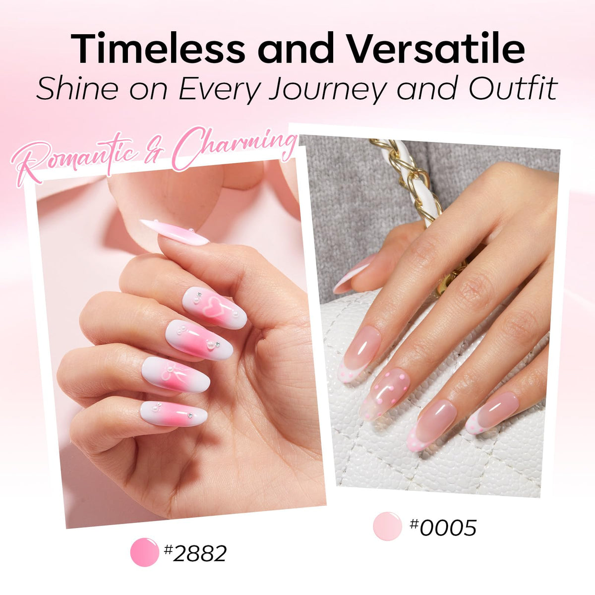 modelones Milk White Gel Nail Polish bottle close-up