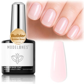modelones Milky Pink Builder Nail Gel front view