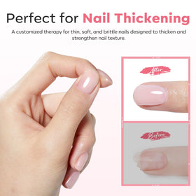 modelones Milky Pink Builder Nail Gel with UV/LED lamp