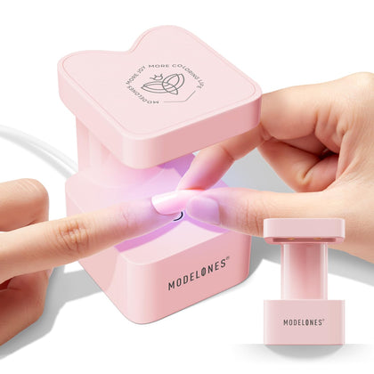 modelones Mini UV Light for Gel Nails front view