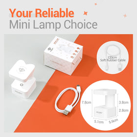 modelones Mini UV Nail Lamp curing various gel polishes