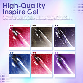modelones Mood Gel Nail Polish brush for easy application