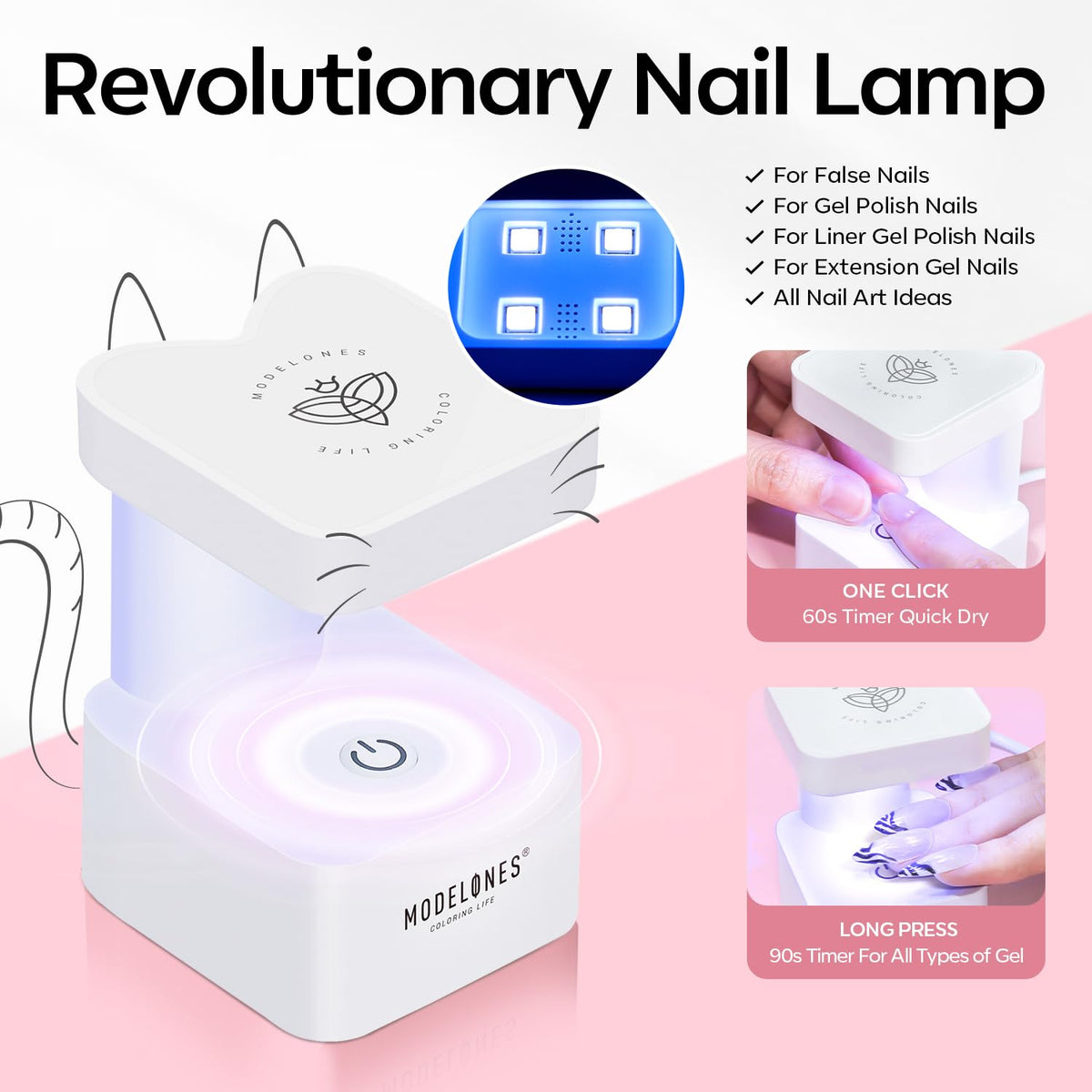 modelones Nail Dehydrator and Nail File