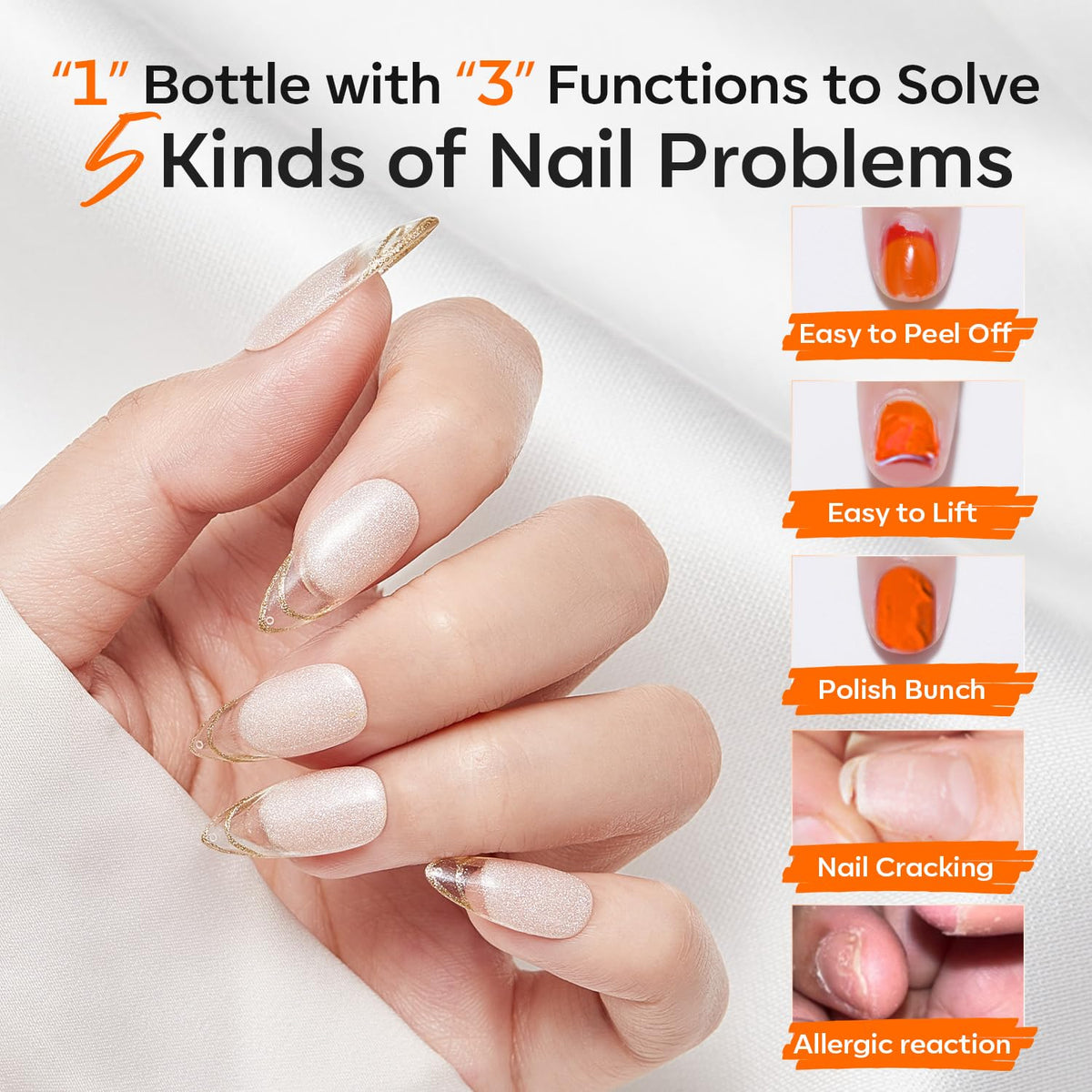modelones Nail Dehydrator and Primer 3-in-One application process