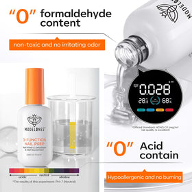 modelones Nail Dehydrator and Primer 3-in-One on a vanity