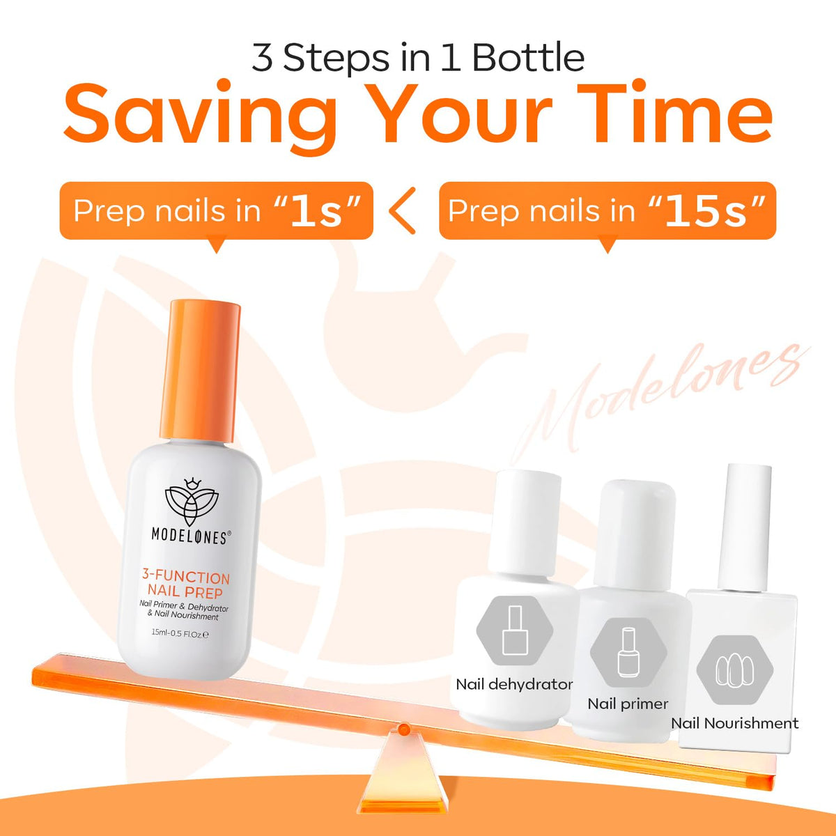 modelones Nail Dehydrator and Primer 3-in-One packaging