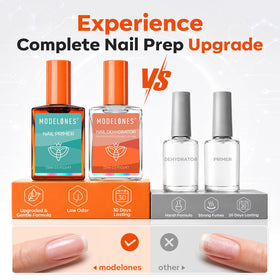 modelones Nail Dehydrator and Primer Set lifestyle use